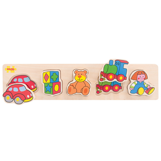 Ensipalapeli Lelut 5 palaa - Chunky Lift and Match Puzzle Toys