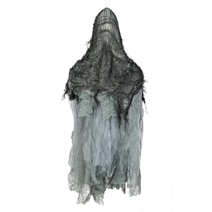 Kasvoton Kummitus Musta -Halloween Koriste 46 cm