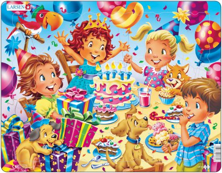 Lasten Palapeli Birthday Party / Synttärijuhlat (Maxi) | Larsen