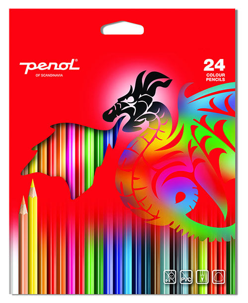 Penol Standard 24 kpl värikynät