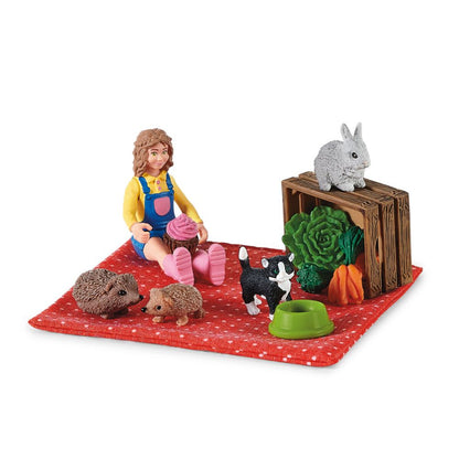 Schleich Picnic with the little pets