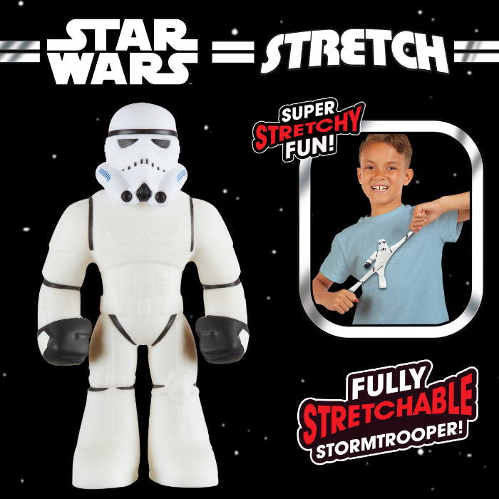 Stretch 18 cm Star Wars Stormtrooper -Venyvä hahmo