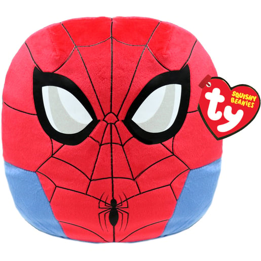 Spiderman - Marvel Spiderman Squish Pehmolelu 25cm | TY Squishy Beanies