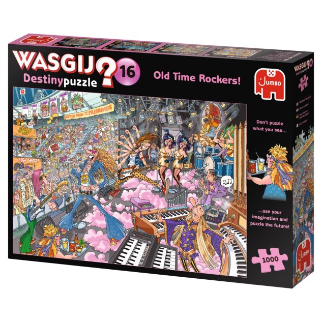 Wasgji Destiny 15 Palapeli 1000 palaa -Old Time Rockers!