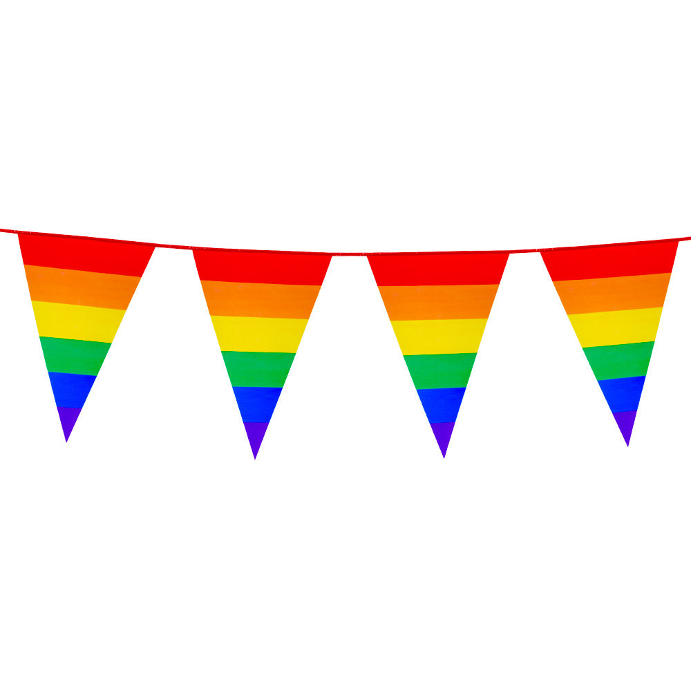 Boland PE Bunting Rainbow Viirinauha Viirit Sateenkaari Sateenkaariliput 8 m Juhlatarvikkeet Juhlat Lelukauppa Oulu Ideapark Verkkokauppa