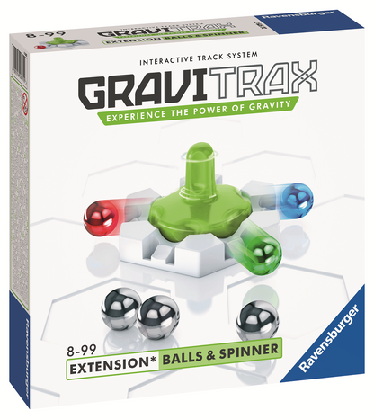 GraviTrax Balls & Spinner -Lisäosa GraviTrax Kuularataan