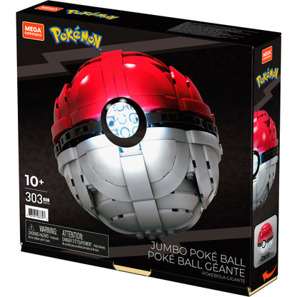 Rakennussarja Jumbo Poké Ball - Mega Construx 303 osaa | Pokémon