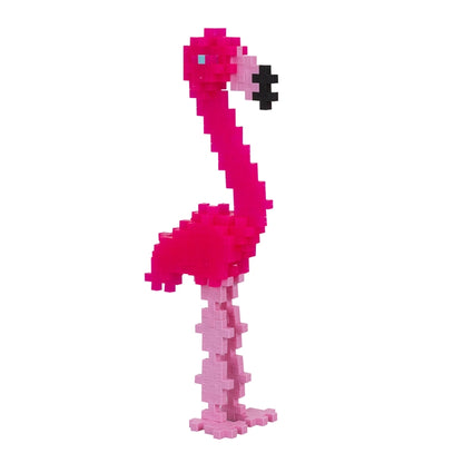 Rakennuspalikat Tuubi Flamingo 100 palaa | PlusPlus