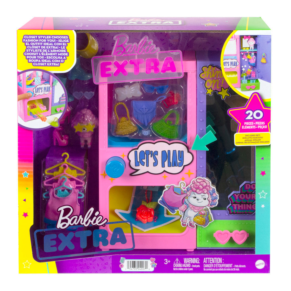 Barbie Extra Myyntiautomaatti Leikkisetti | Barbie